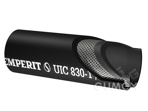 FBU, 16/33mm, Länge 800mm, 10bar, NR-BR/CR, -40°C/+70°C, schwarz, 